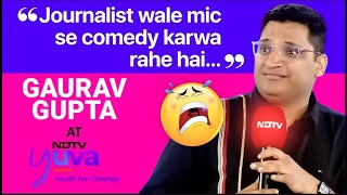 Gaurav Gupta Comedy  Gaurav Gupta’s Special StandUp Set For NDTV Yuva Audience [upl. by Eenahpets]