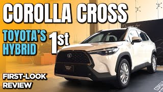 Toyota Corolla Cross Hybrid 2024 in Pakistan  First Look Review  AutoXfinity [upl. by Nylekcaj]