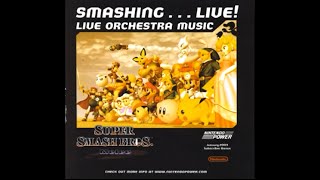 Super Smash Bros Melee Smashing Live Live Orchestra Music Track 8 Opening [upl. by Jarita]