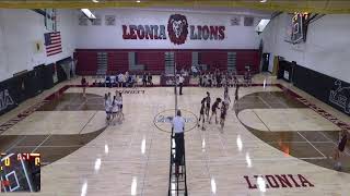 Leonia High School vs Wallington High School Girls Varsity Volleyball [upl. by Nyrahtak]