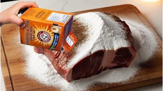 What Happens when you Tenderize Meat With Baking Soda [upl. by Brubaker854]