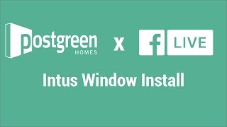 Intus Window Install [upl. by Selig177]