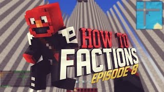 Minecraft How to Factions  BEST SMALL BASE DESIGN 8 Factions Tutorial Series [upl. by Anselma289]