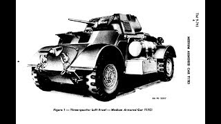 T17 Deerhound and T17E1 Staghound Armoured Cars [upl. by Dorahs]