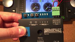 05 ESU SwitchPilot Servo V2 configuration avec CVs [upl. by Fax]