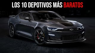 Los 10 autos DEPORTIVOS más BARATOS [upl. by Anahgem]