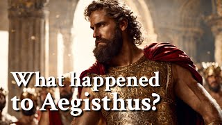 What happened to Aegisthus Greek Mythology Story [upl. by Noremmac]