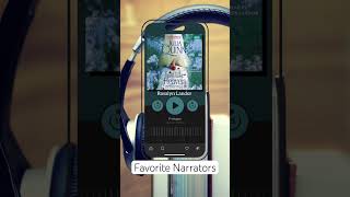 Favorite Audiobook Narrators audiobooks booktube romancebooktuber romancebooks [upl. by Gellman754]