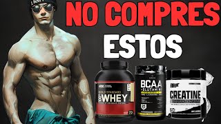 PEORES Y MEJORES SUPLEMENTOS PARA AUMENTAR MASA MUSCULAR [upl. by Lainahtan305]