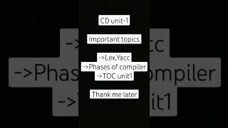 CD UNIT1 IPU  detailed video  important topics  IPU LPU lPU [upl. by Kaplan98]