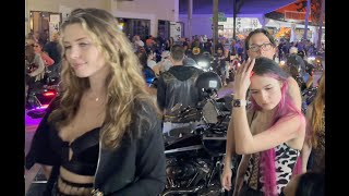 Daytona Bike Week Main Street 2024 Florida Motorcycle Rally [upl. by Labannah]