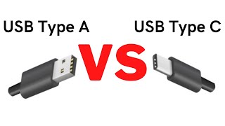 USB Type A vs USB Type C [upl. by Aissirac970]