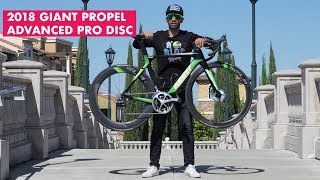 Giant Propel Advanced Pro Disc  2018 Review [upl. by Ifar753]