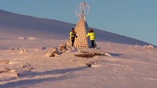 Norsk Jernbanemuseums stålvogntog på Nordlandsbanen januar 2016 [upl. by Acina944]