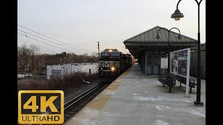 ⁴ᴷ Railfan Overnighter At Townley [upl. by Avictor]