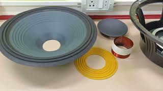 15 inch professional DJ speaker repair in Hindi A to Z [upl. by Leor]