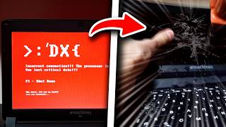 My Laptop Went Crazy and I Destroyed It Windows 8 kill screen [upl. by Aynotel]