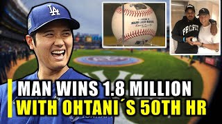 BREAKING MAN WIN 18 MILLIN WITH SHOHEI IHTANI´S 50TH HR [upl. by Knudson]