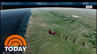 NORAD fires up its Santa Tracker website with games and music [upl. by Aramen]