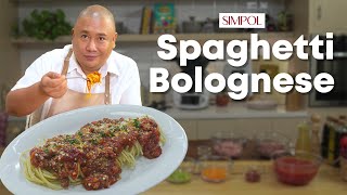 Meatsauce for Spaghetti and more Bolognese Recipe Chef Tatung [upl. by Sabba]