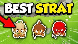 The NEW BEST Beginner Strategy In Bloons TD Battles 2 [upl. by Ulises884]