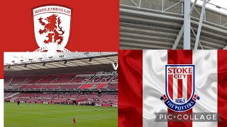 Middlesbrough v stoke city matchday vlog [upl. by Dream]