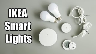 IKEAs Cheap Smart Lights  IKEA Tradfri trådfri Gateway Kit [upl. by Rolyat]