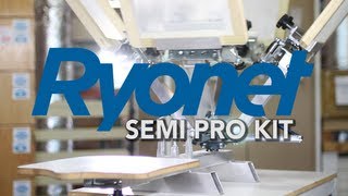 SemiPro Complete Multi Color Screen Printing Shop Kit [upl. by Chenee963]