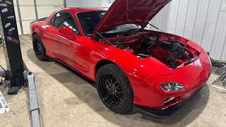 Mazda FD RX7 LS3 Build Update [upl. by Htebharas]