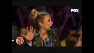 Demi Lovato gets owned on x factor auditions 2012 [upl. by Buller]