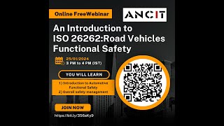 An Introduction to ISO 26262Road VehiclesFunctional Safety [upl. by Tonneson]