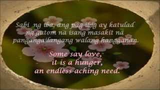 André Rieu ♥The Rose♥ ♫♥♪Lyrics wTagalog Translation♪♥♫ [upl. by Remsen]