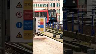 DLR  Arriving at Canary Wharf  train [upl. by Kristopher]