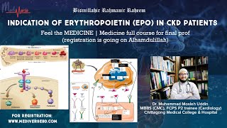 Indication of Erythropoietin EPO injection in CKD patients [upl. by Aelegna481]