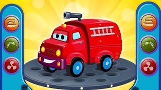 Feuerwehrwagen  AutowaschVideo  Deutsch Kinderlieder  Fire Truck  Kids Channel Deutschland [upl. by Nur]