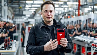 Elon Musk “I am releasing my NEW PHONE that will DESTROY all competition” [upl. by Gemini]