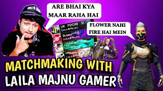 CS RANK MATCHMAKING WITH LAILA MAJNU GAMER LAILAMAJNUGAMING csrank [upl. by Ortrud]