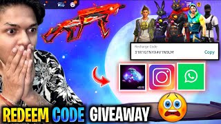 FREE REDEEM CODE GIVEAWAY 🤑🤑 [upl. by Araes]