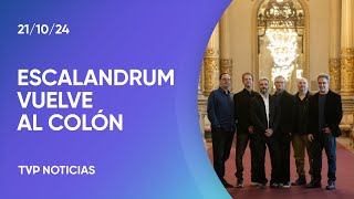 Escalandrum vuelve con Piazzolla al Colón [upl. by Rybma325]