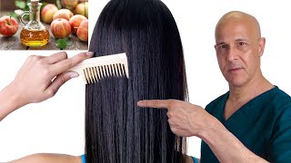 How Apple Cider Vinegar Can Grow Your Hair Faster and Healthier  Dr Mandell [upl. by Luann]