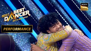 Indias Best Dancer S3  Sonali Bendre ने किया Samarpan के Act से Impress होकर Hug  Performance [upl. by Thorlie]