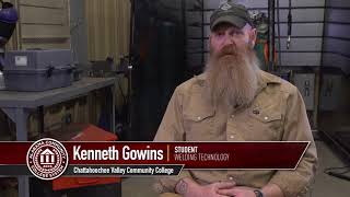 Military veteran appreciates apprenticeship opportunity at Chatt Valley State Community College [upl. by Kaplan598]