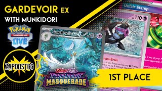 1st Place Gardevoir ex Deck Is BETTER In Twilight Masquerade Meta Pokemon TCG [upl. by Ennaear406]