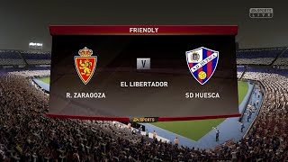 Real Zaragoza vs Huesca Spanish Laliga Match Full HD Gameplay [upl. by Clemmie]