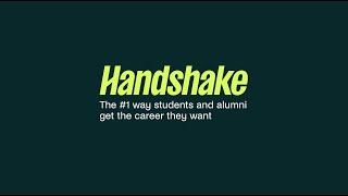 Handshake for Students  Kickstart your career with Handshake [upl. by Winou]