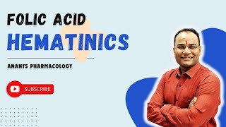 Folic acid Hematinics [upl. by Nnylirak]