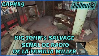 Fallout4 CAP89 Señal de Radio de la Familia MillerSalvamento de Big John [upl. by Lambert]