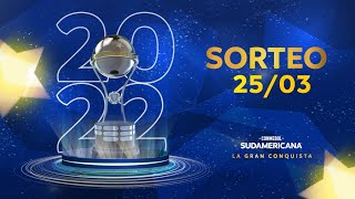 COMPLETO Sorteo Fase de Grupos CONMEBOL Sudamericana 2022 [upl. by Worra30]