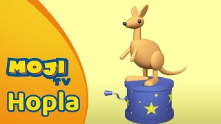 EEN DUIZELIGE KANGOEROE 🦘  HOPLA 🐇  Nederlandse Kinderseries  MojiTV [upl. by Dempsey]