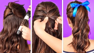 TRENDY HAIRSTYLE TIPS AND HAIR HACKS FOR ALL OCASSIONS [upl. by Mendy939]